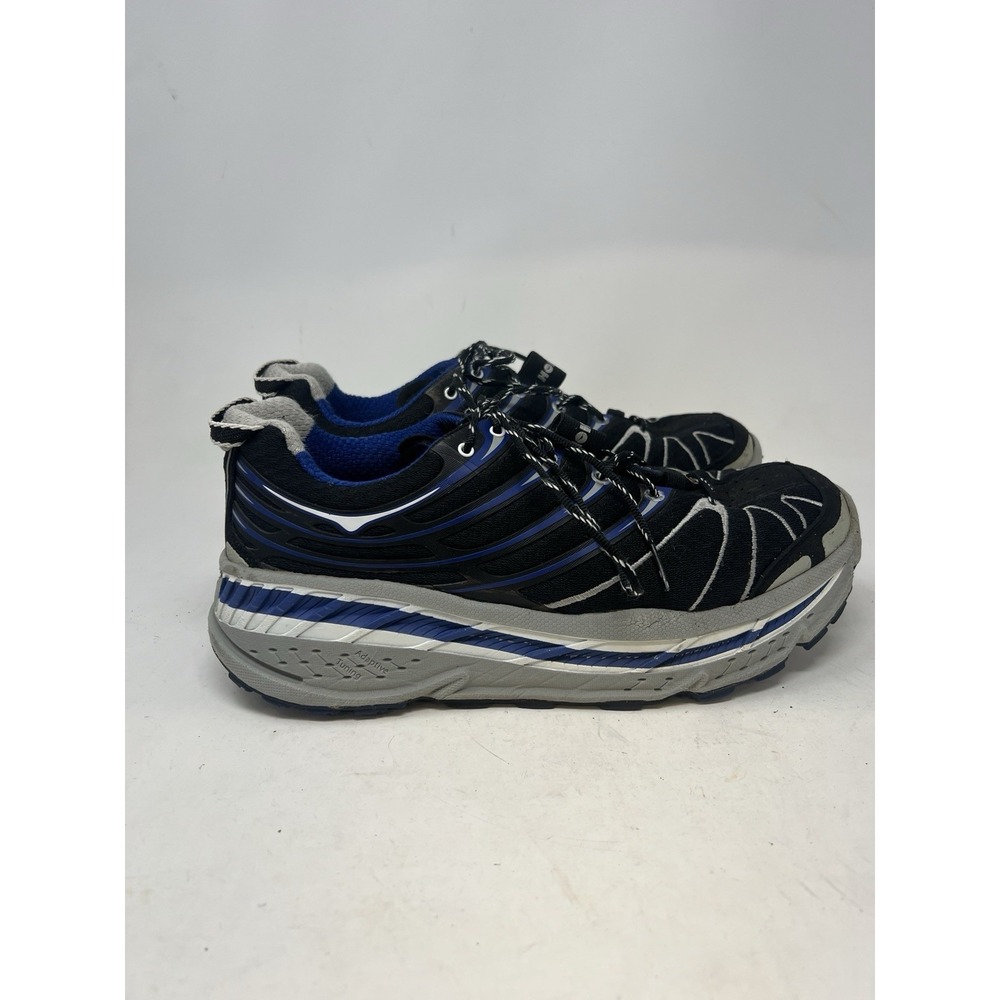 Hoka One‎ One Trainers Mens Size UK 10.5 Stinson ATR 5 Blue Trail Running Shoes